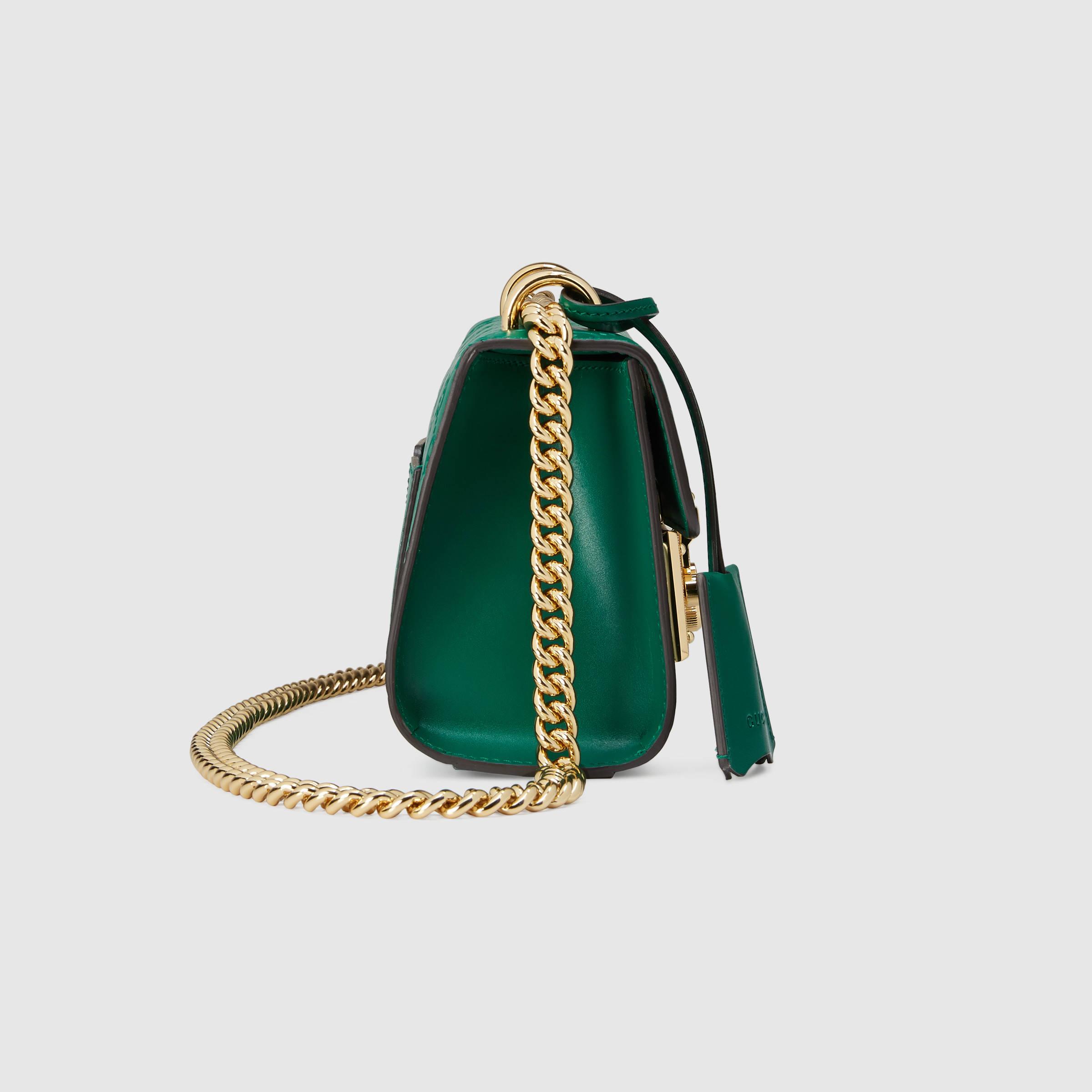 gucci shoulder bag green